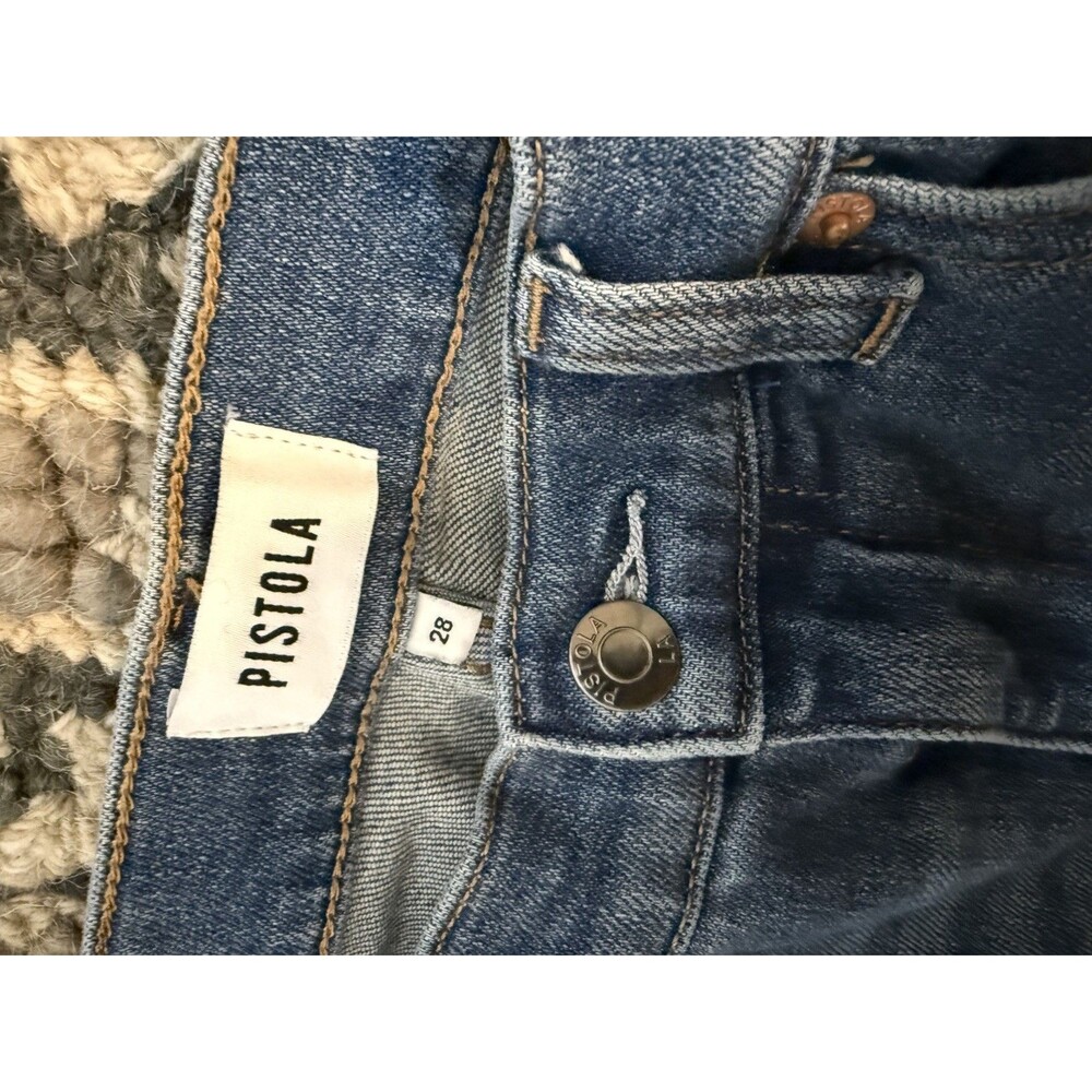 NWOT  Women's Pistola Dark Blue ankle Denim Jean  Size 28 amazing quality